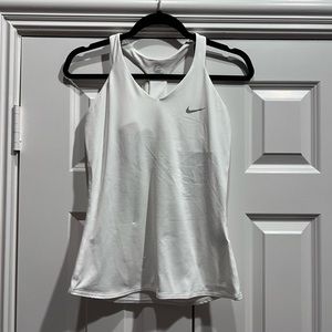 Nike Dri Fit Tank White Size Small